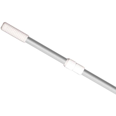Pool Style Telepole 8'-16' Ribbed, Outer Cam, Silver PS132S